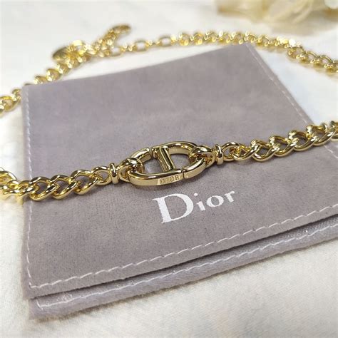 fake christian dior necklace